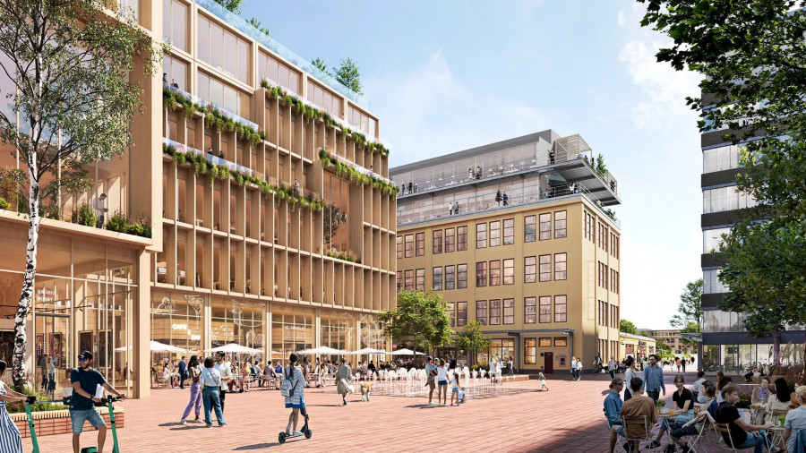 STOCKHOLM WOOD CITY - ДЭЛХИЙН ХАМГИЙН ТОМ МОДОН ХОТЫН ТӨСӨЛ